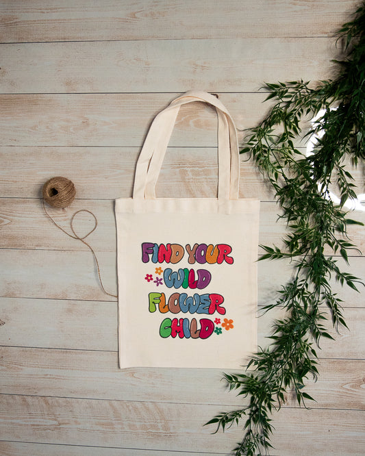 Inspirational Quote Colour Burst My Carry-All, Positive Vibes Tote Bag.