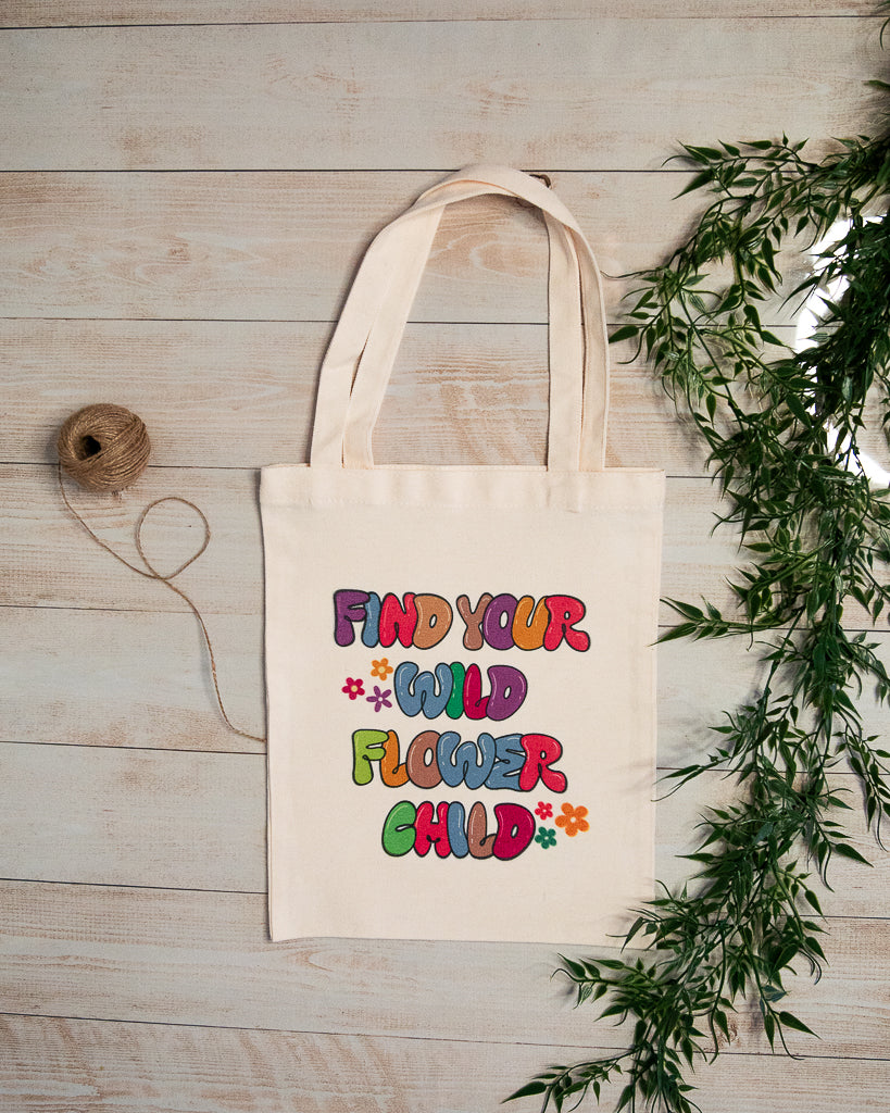 Inspirational Quote Colour Burst My Carry-All, Positive Vibes Tote Bag.