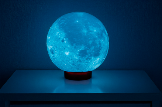 Blue Moon Lamp – Magical Night Light for Kids & Cozy Home Decor