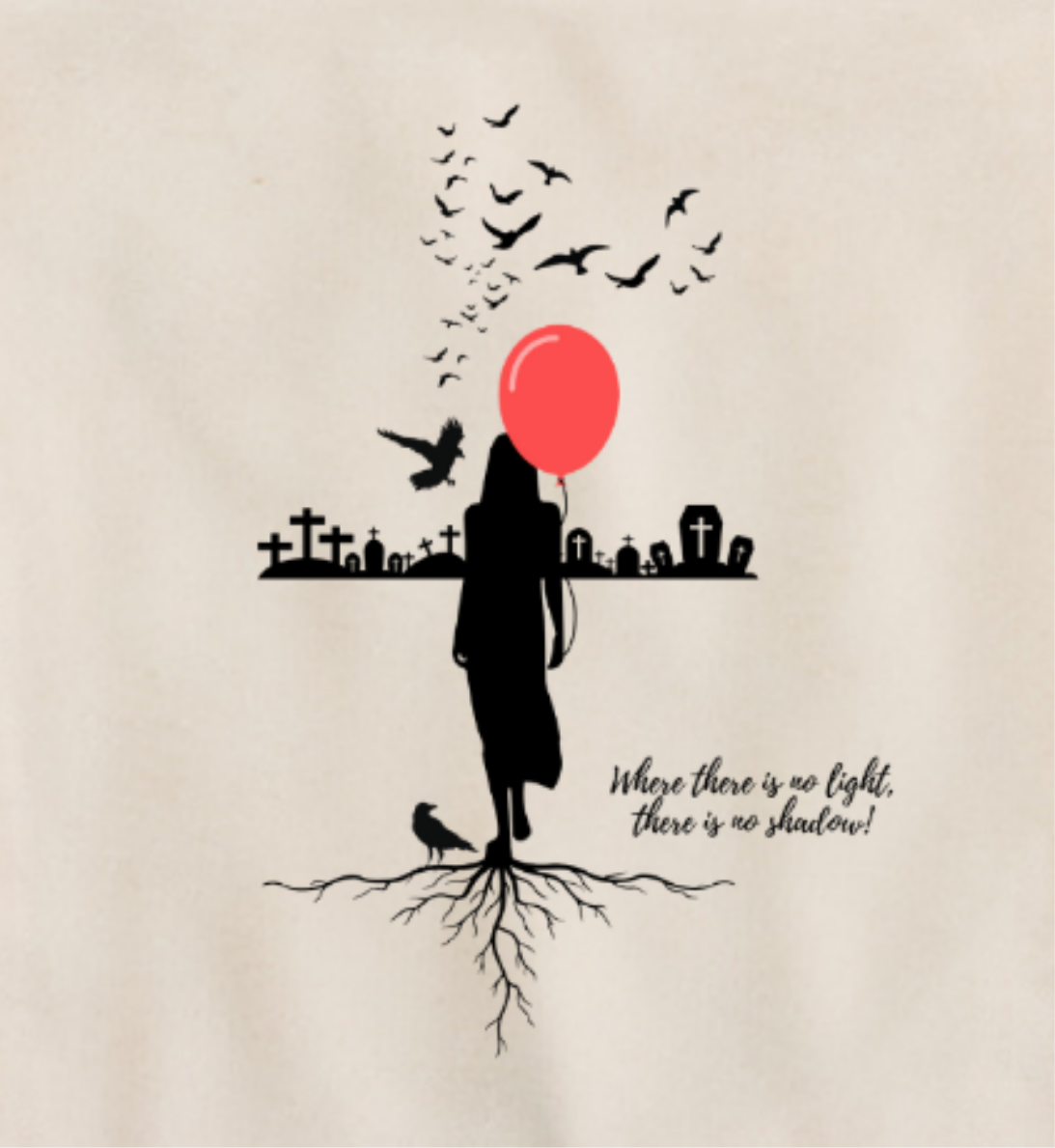 Where There Is No Light There Is No Shadow, Dark, Spooky So Mysterious.