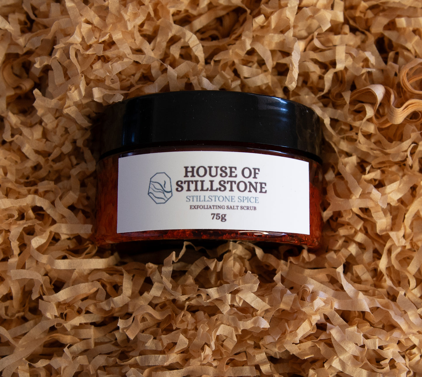 Stillstone Spice By House Of Stillstone – Nourishing  Dead Sea Salt Dry Facial Scrub.