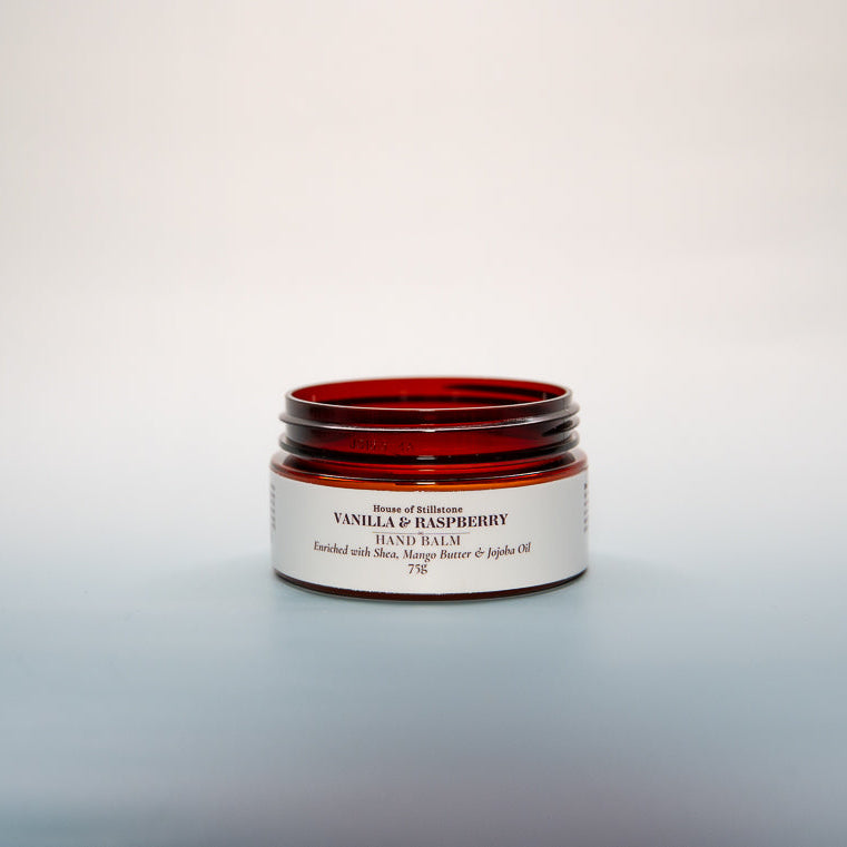 Vanilla & Raspberry Hand Balm Intensive Skin Care - Dry Hand Care - Deep Nourishment - Silky Hydration