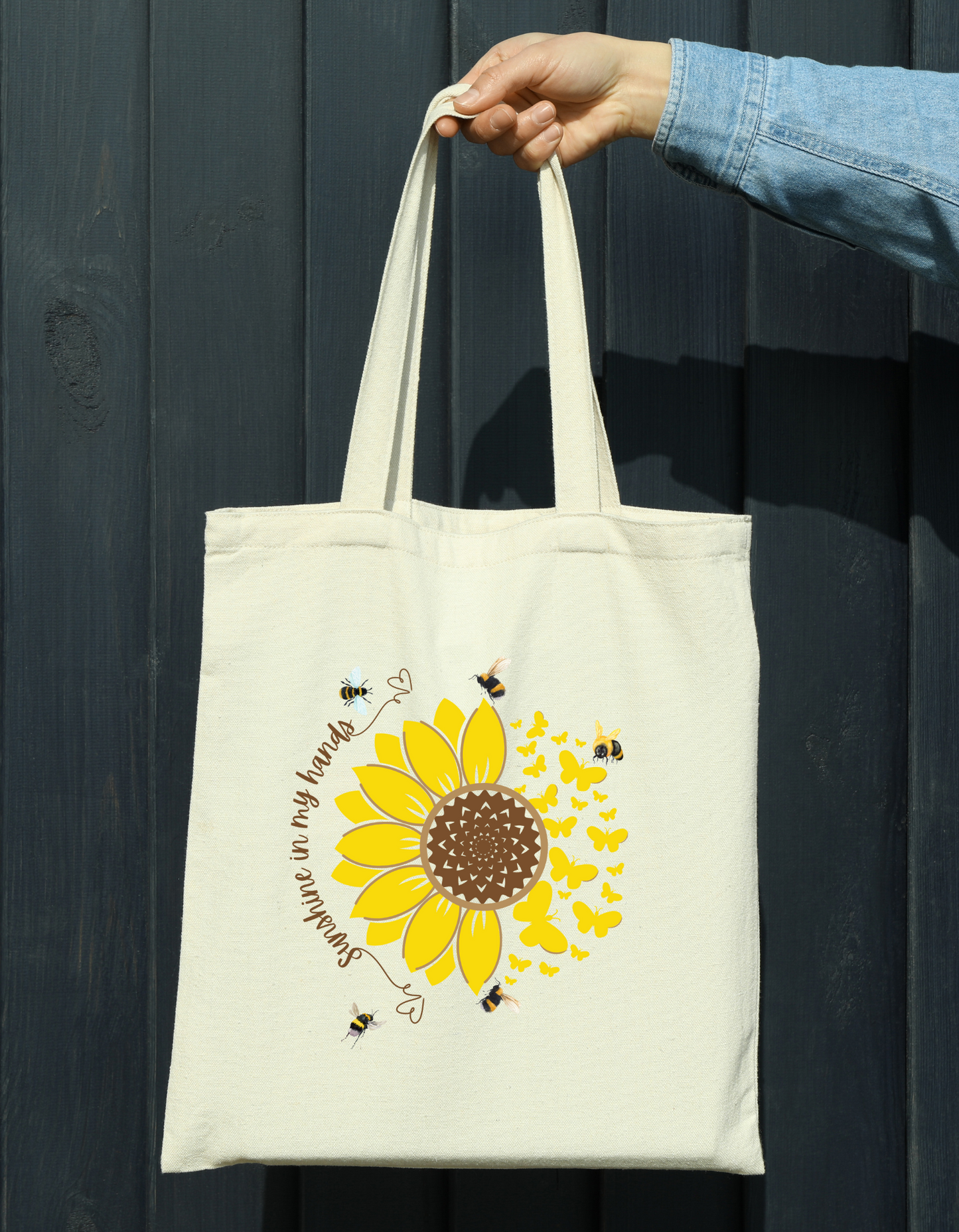 Sunshine & Bees Tote Bag