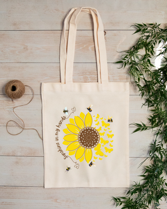 Sunshine & Bees Tote Bag