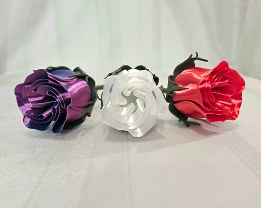 3D Digitally Crafted, Floral Decor Forever Blooming Rose.